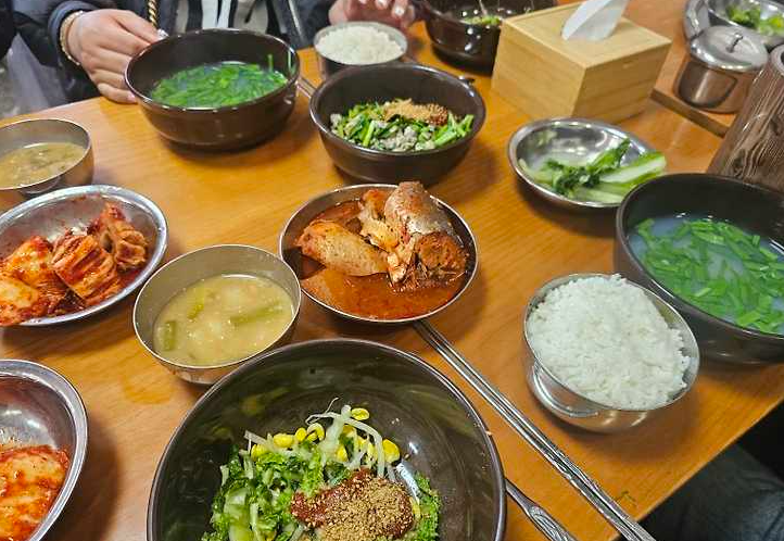 재첨국
