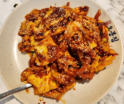 오봉집직화낙지볶음