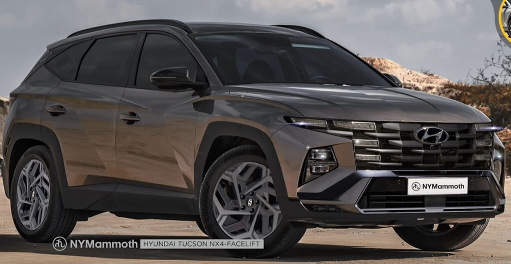 투싼 페이스리프트 디자인