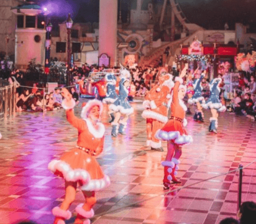 롯데월드 크리스마스 퍼레이드