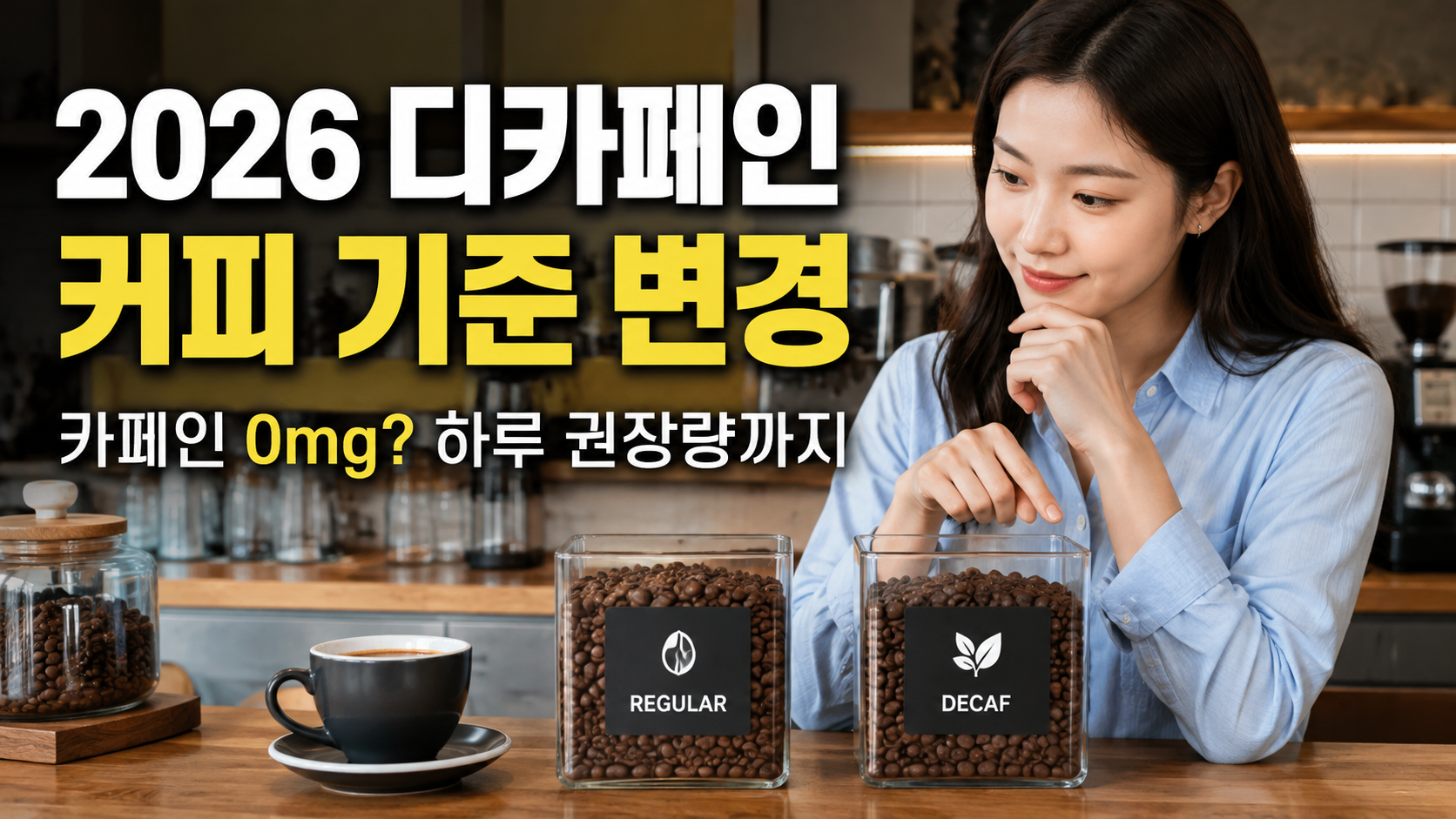 2026 디카페인 커피 기준 바뀌었다