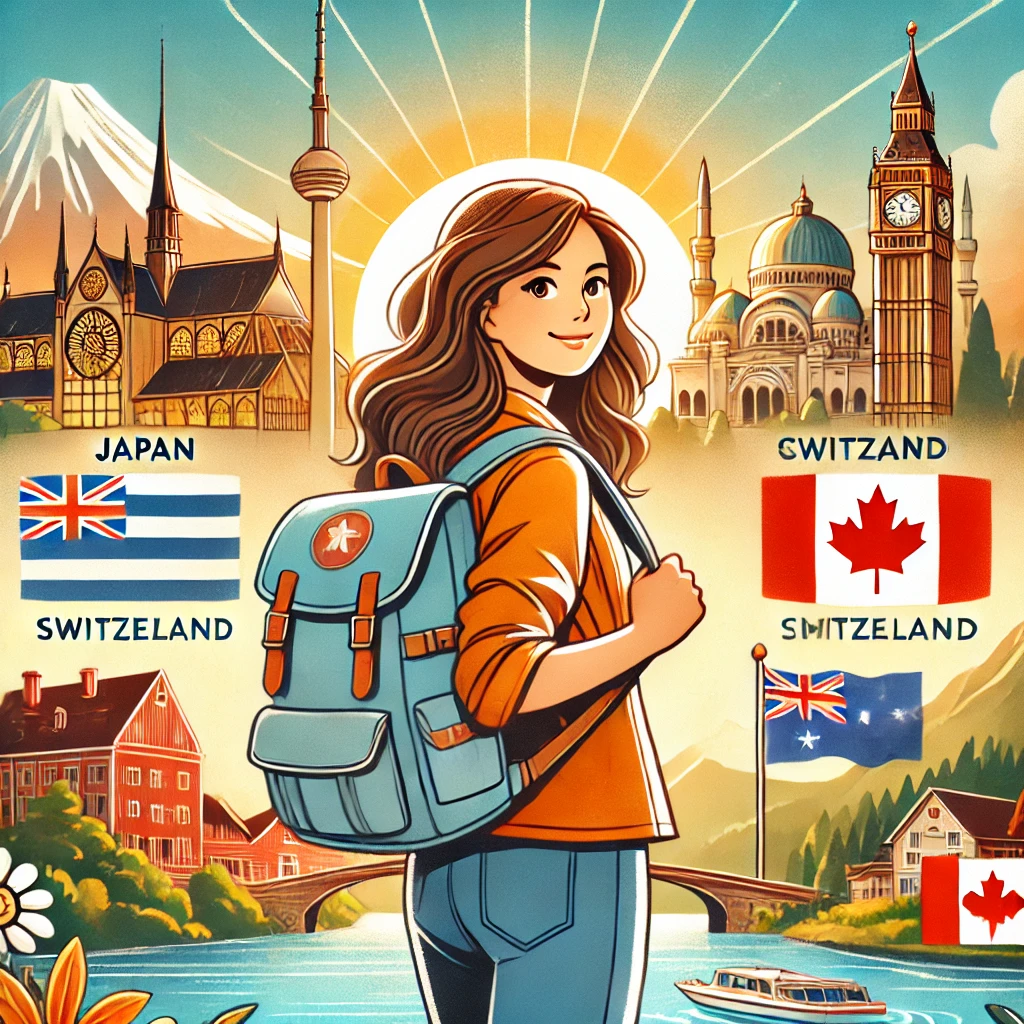 여자혼자 여행하기 좋은 나라들