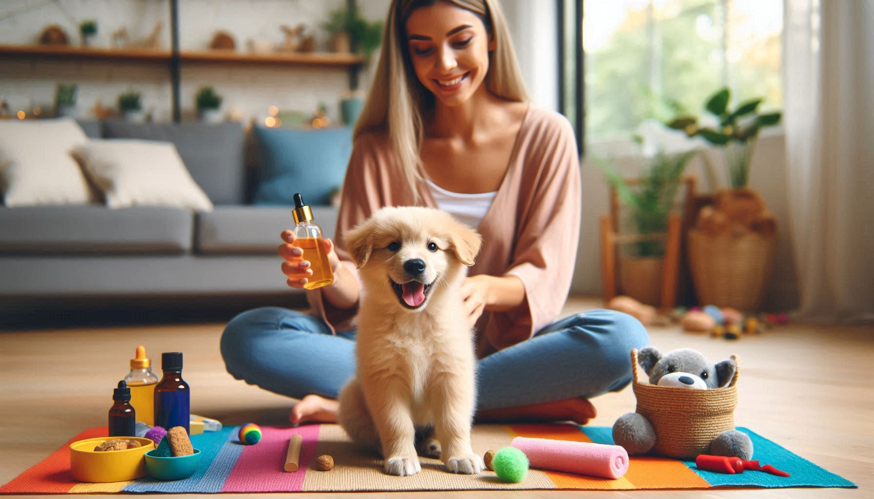 강아지를 훈련할때 아로마오일을 같이 활용해봅시다