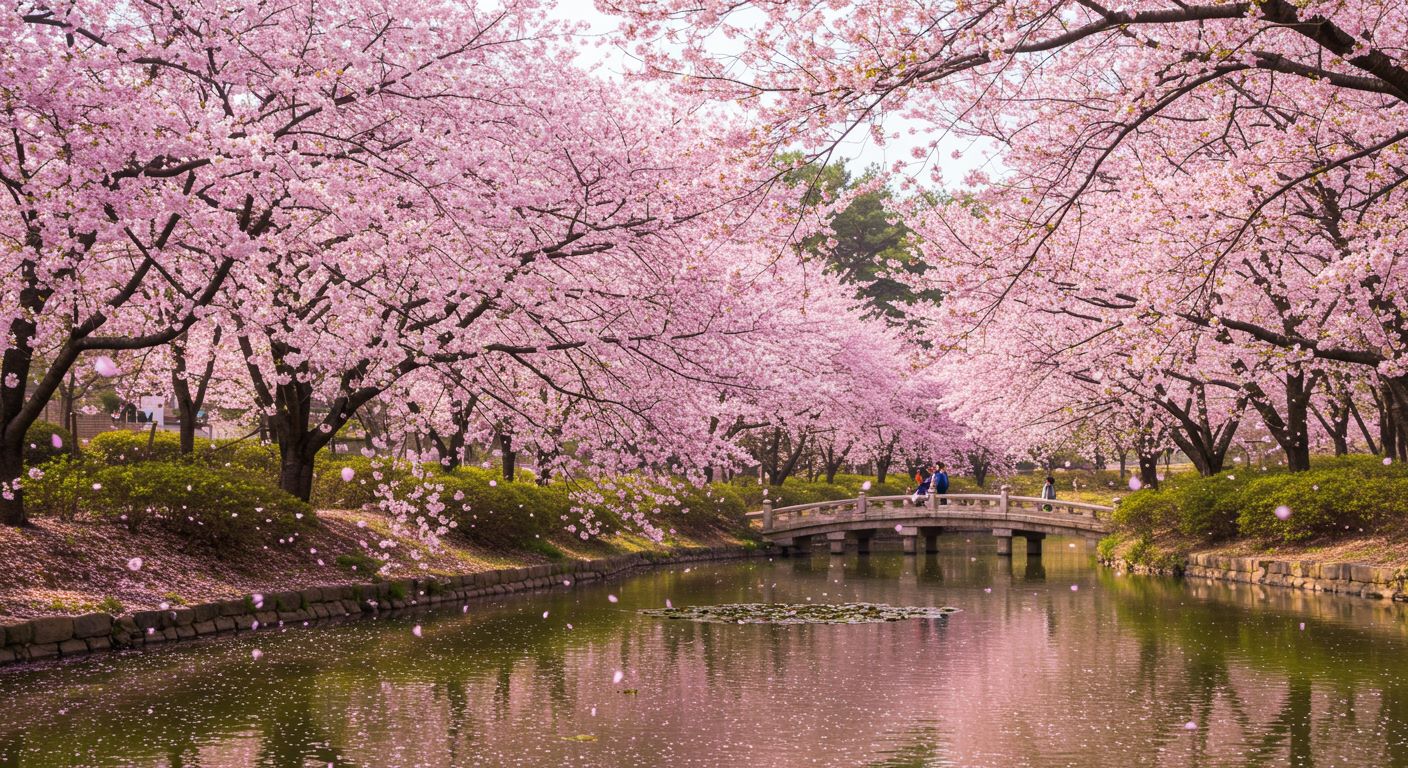 벚꽃 명소의 사진