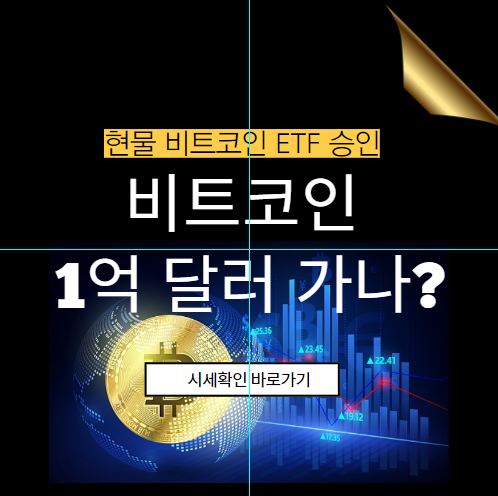 비트코인 1억 달러 가는 차트