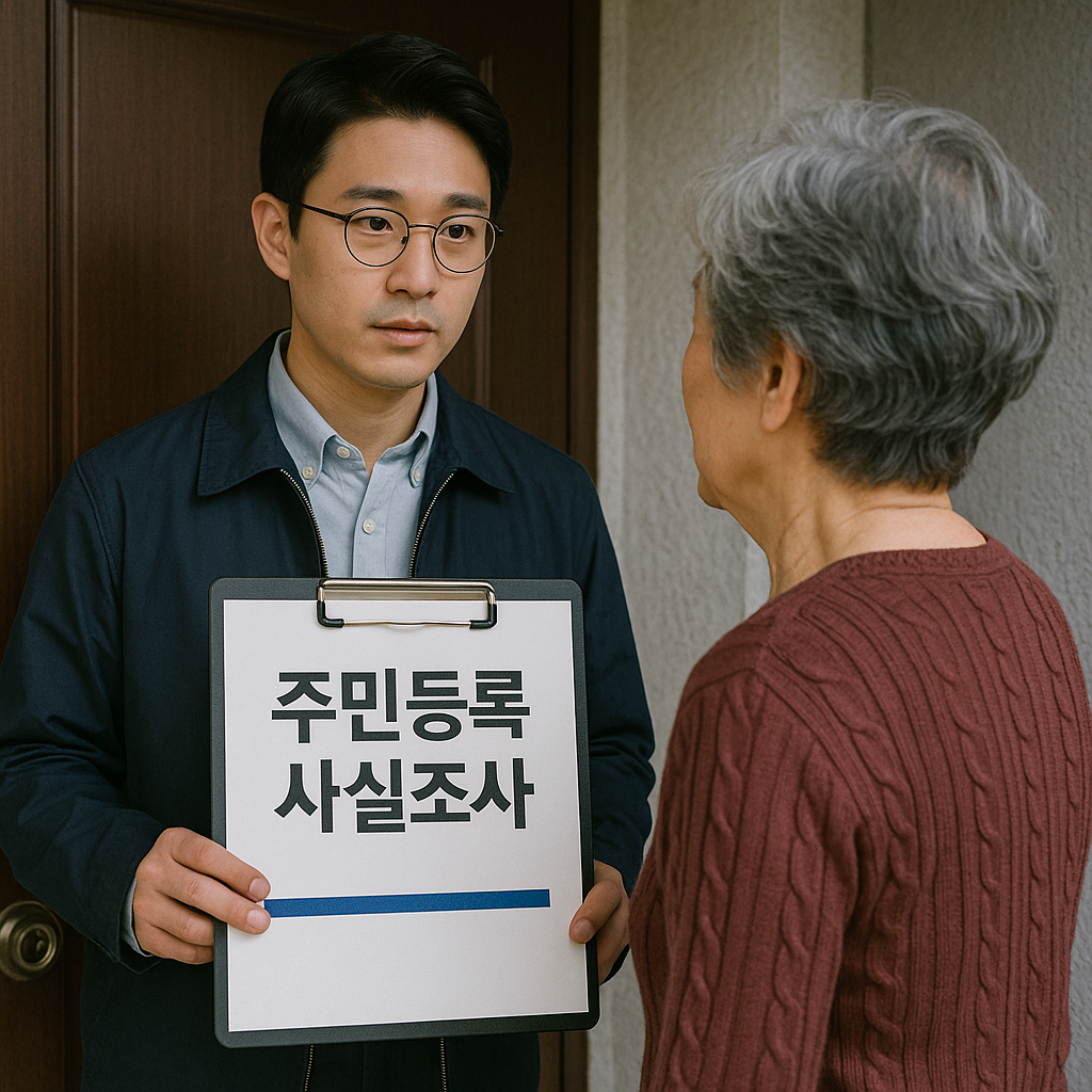 2025 주민등록 사실조사 비대면 참여 방법과 주의사항 총정리