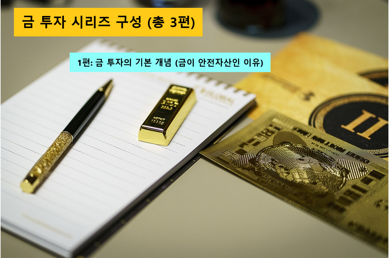 금 투자의 기본 개념, 금 투자 시리즈 관련 이미지