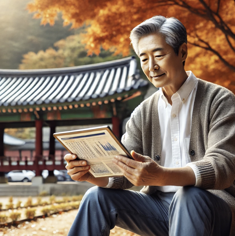  은퇴자의 모습&amp;#44; 평화로운 은퇴 생활