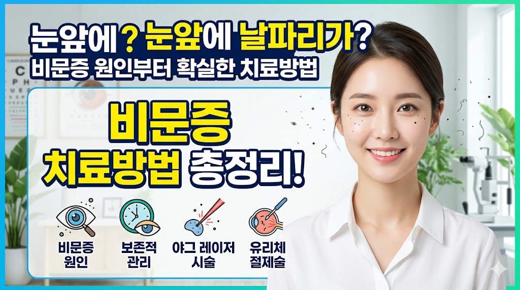 비문증 치료방법