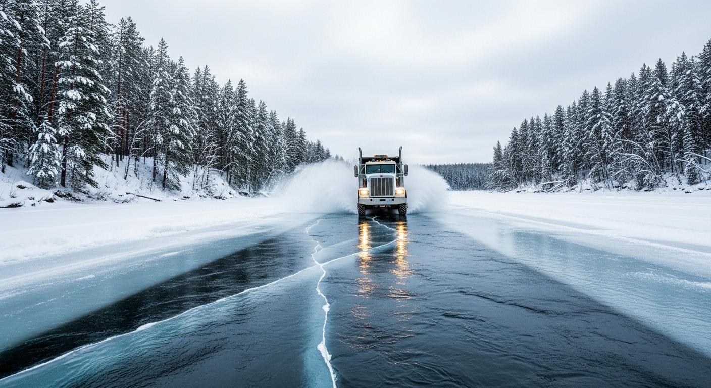 아이스 로드 드라이빙