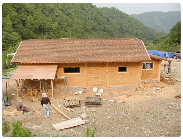 전원주택 황토 시공