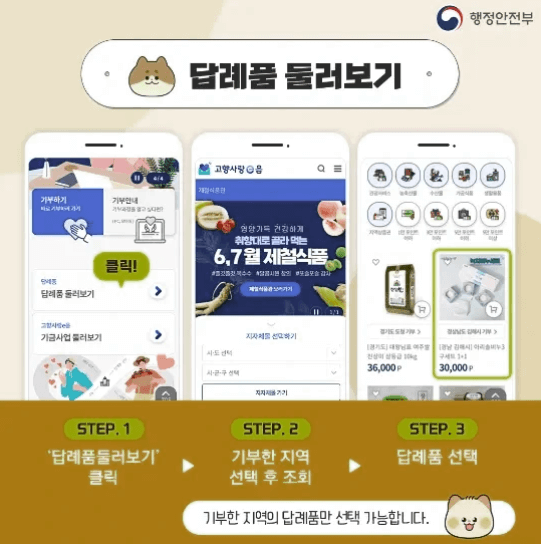 고향사랑 기부제 알아보기