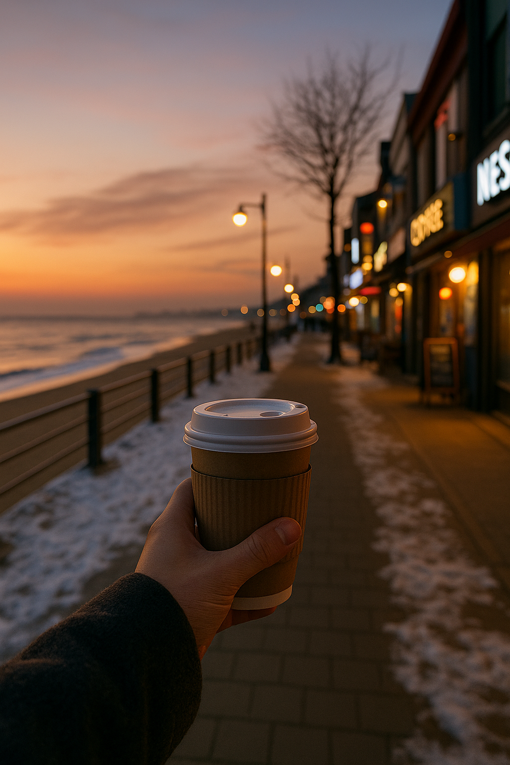 강릉 안목해변 이미지