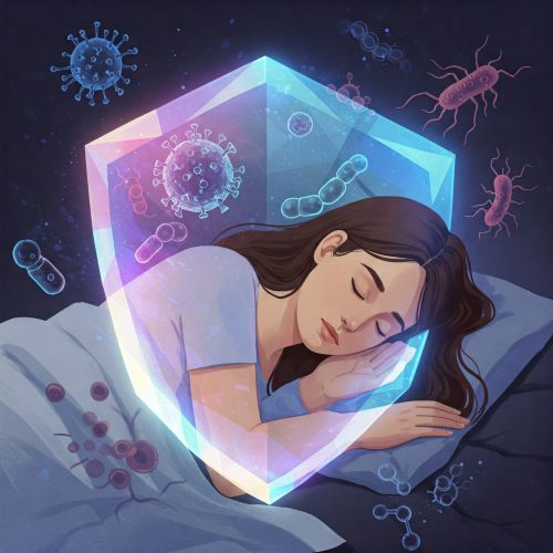 적정 수면시간(7~8시간)과 감염 질환의 상관관계