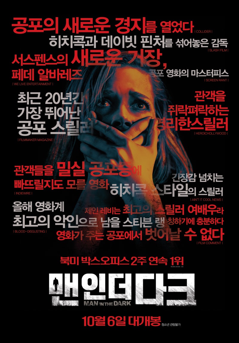 영화 맨 인 더 다크 포스터