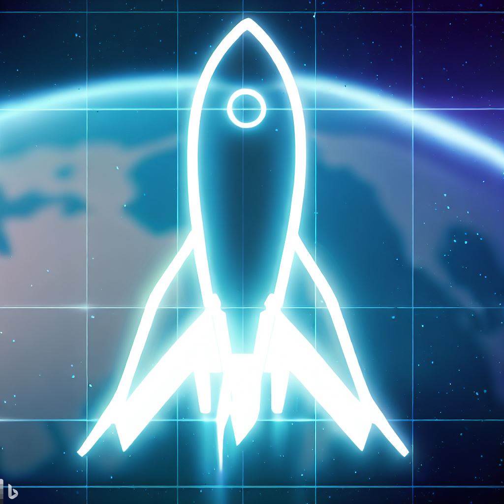 우주 로켓 이미지