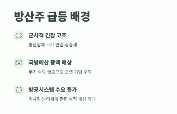 이란 이스라엘 전쟁 수혜주 핵심 종목 2