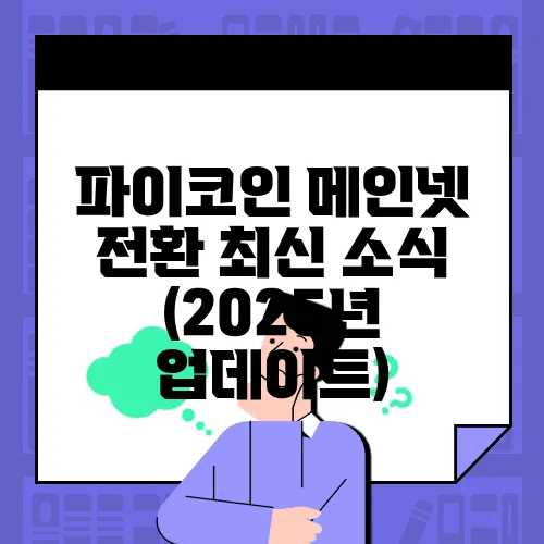 파이코인 메인넷 전환 최신 소식 (2025년 업데이트)