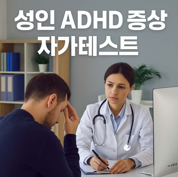 진료실에서 상담받는 환자와 의사