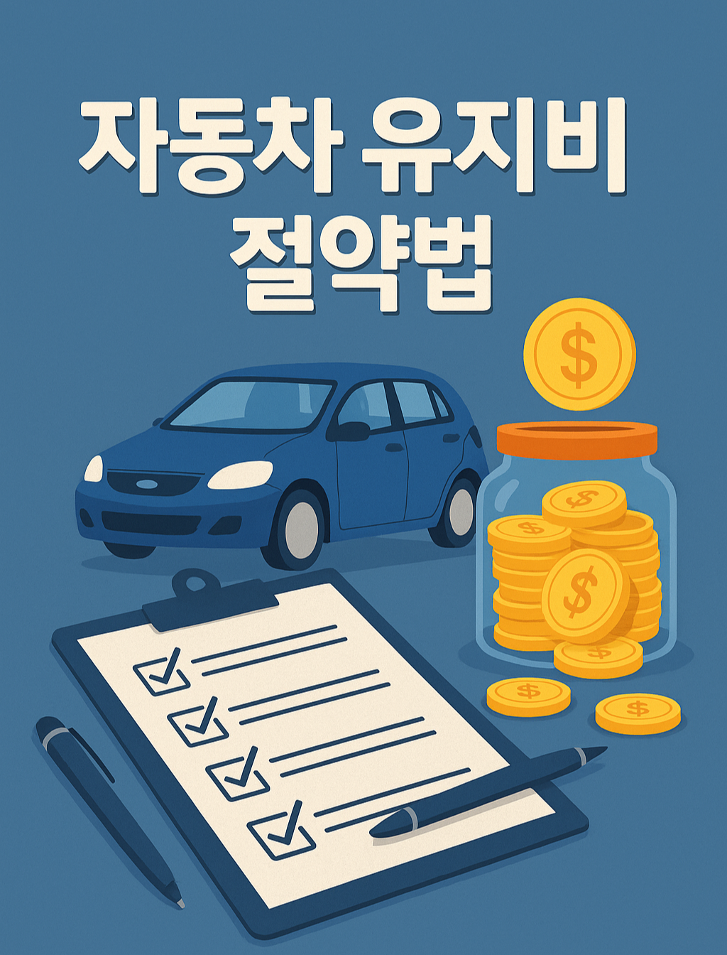 자동차 유지비 확 줄이는 7가지 전략, 연 100만 원 아끼는 현실 재테크 팁