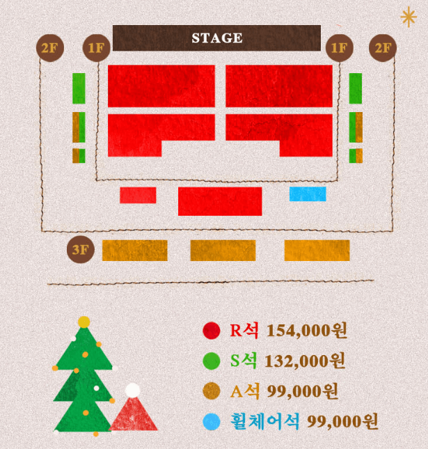 콘서트 티켓 가격