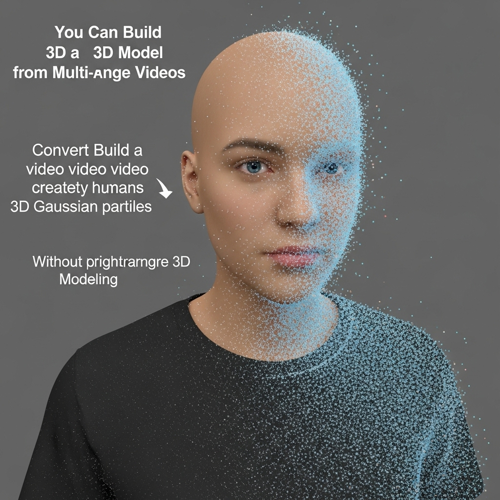 다양한 각도의 영상만으로 3D 모델을 만들 수 있다고?
