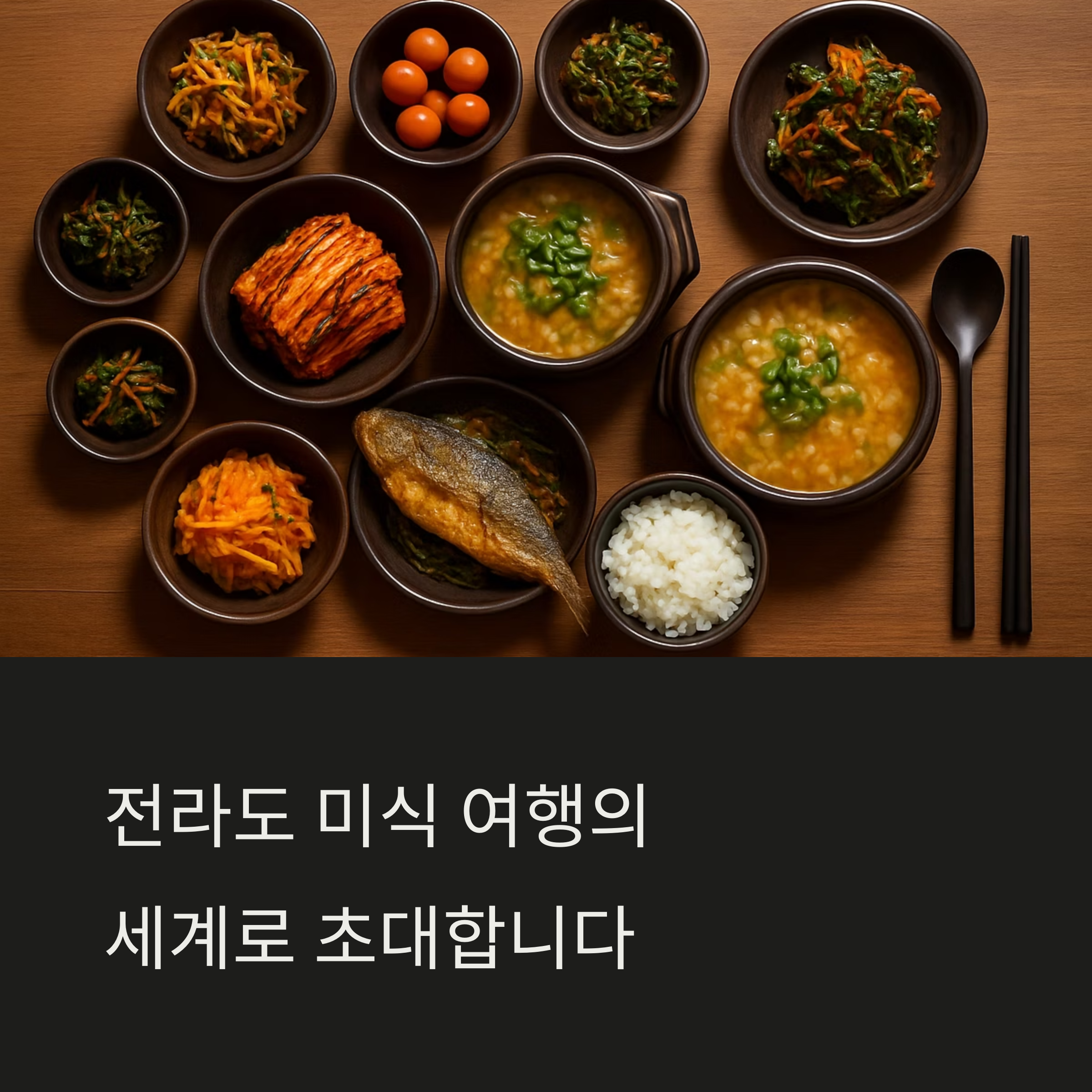 미식의 고장 전라도: 지역별 먹거리 여행 가이드