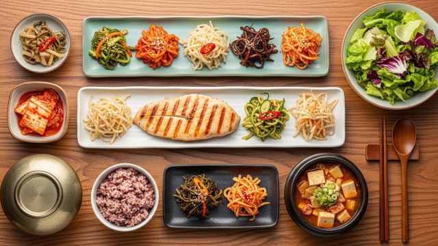 한식 식단