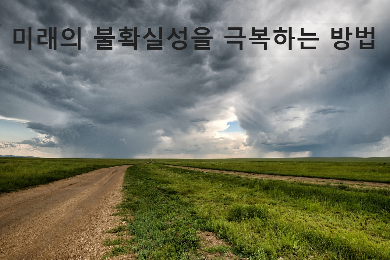 미래의 불확실성을 극복하는 방법