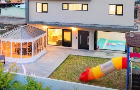 래빗하우스 키즈풀빌라 펜션