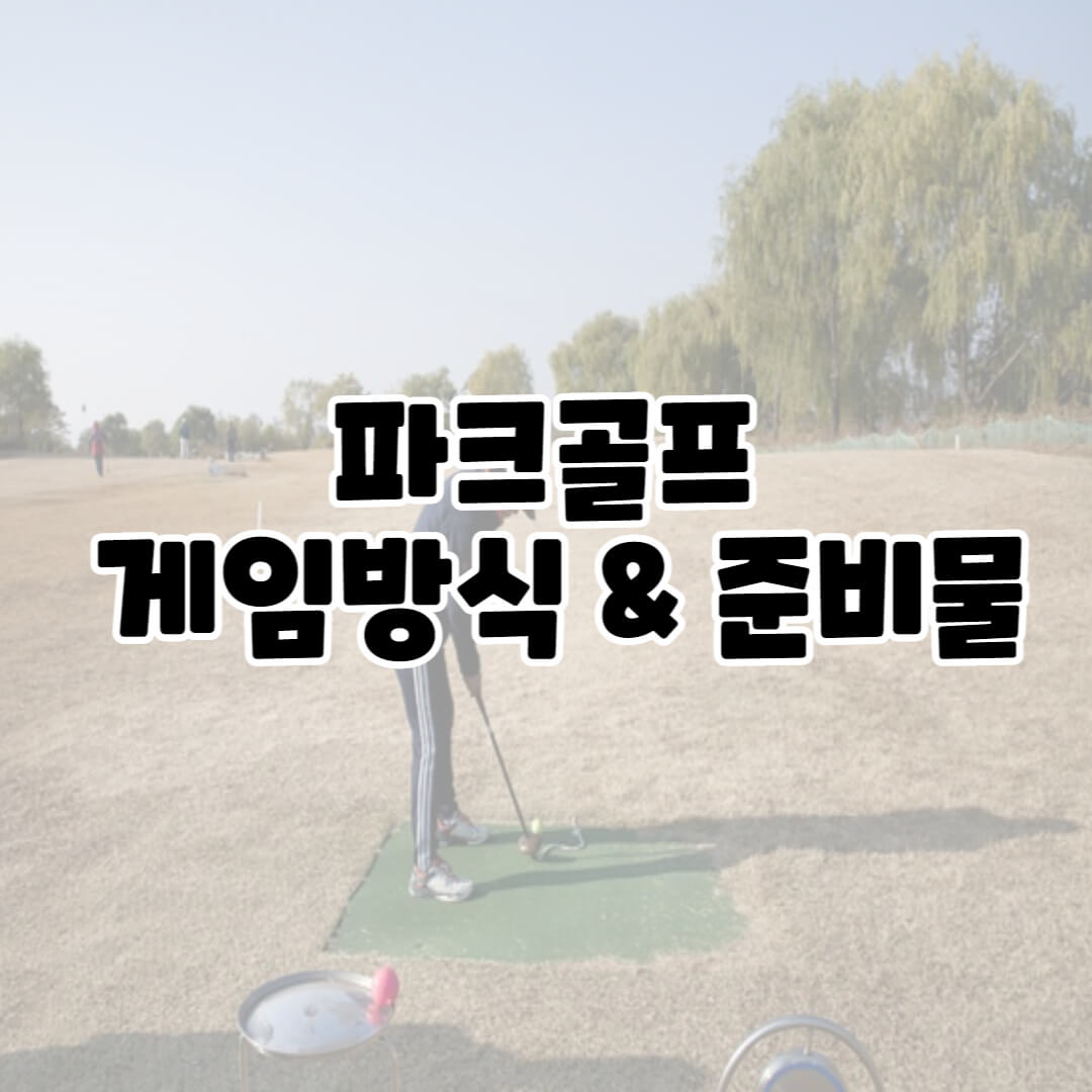 파크골프란
파크골프-게임방식