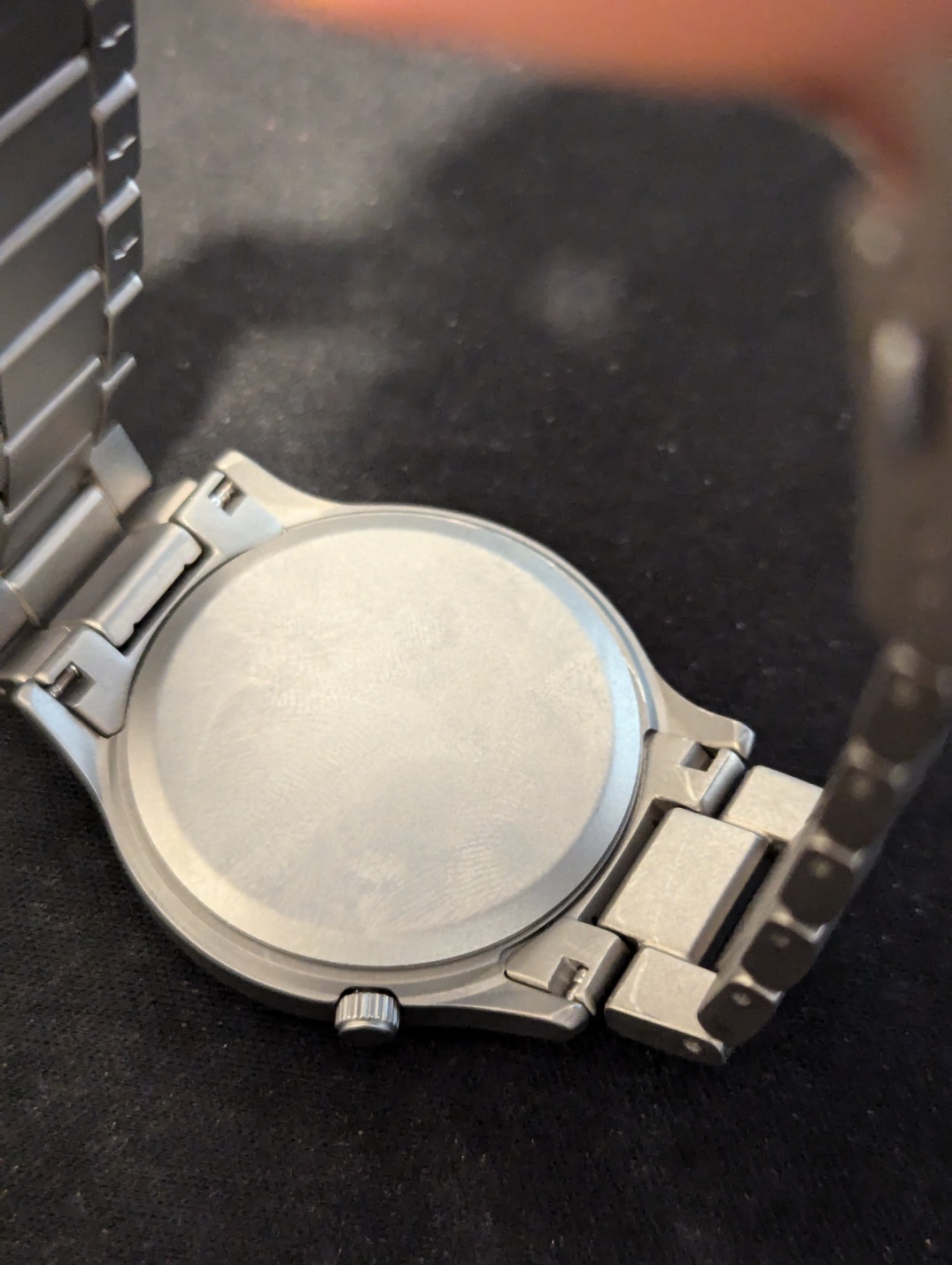 BERNY (T2596MS) 남성용 풀 티타늄 쿼츠 시계