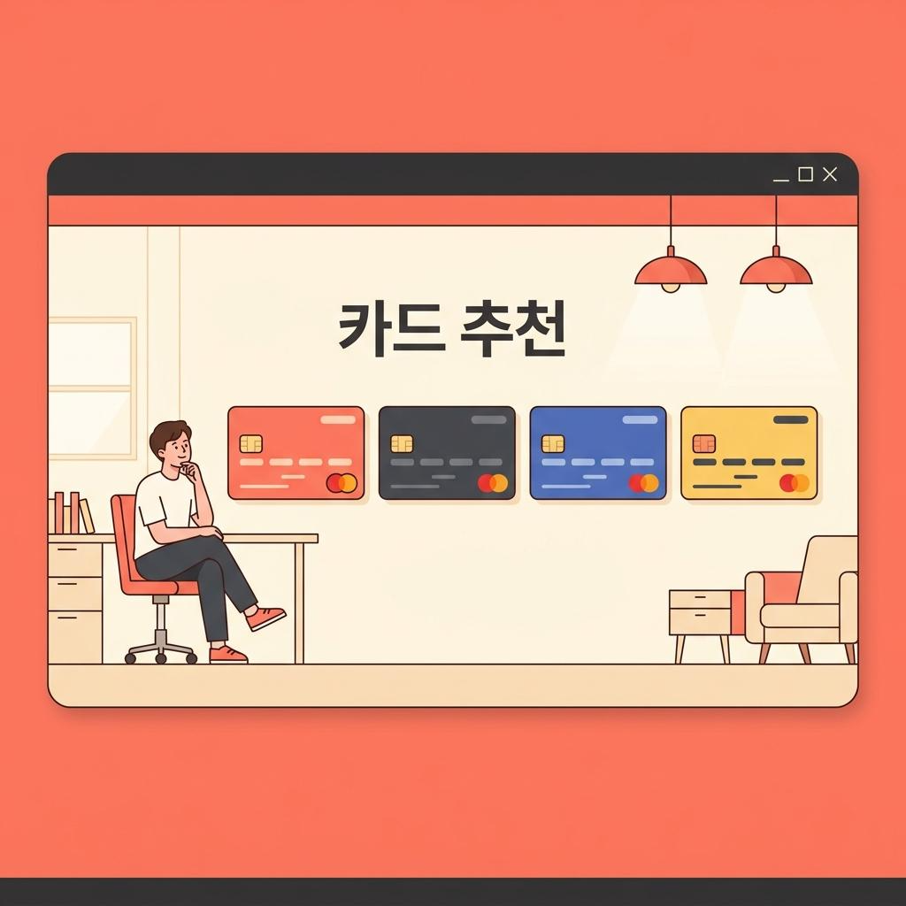 직장인 및 학생들을 위한 추천 카드 4종