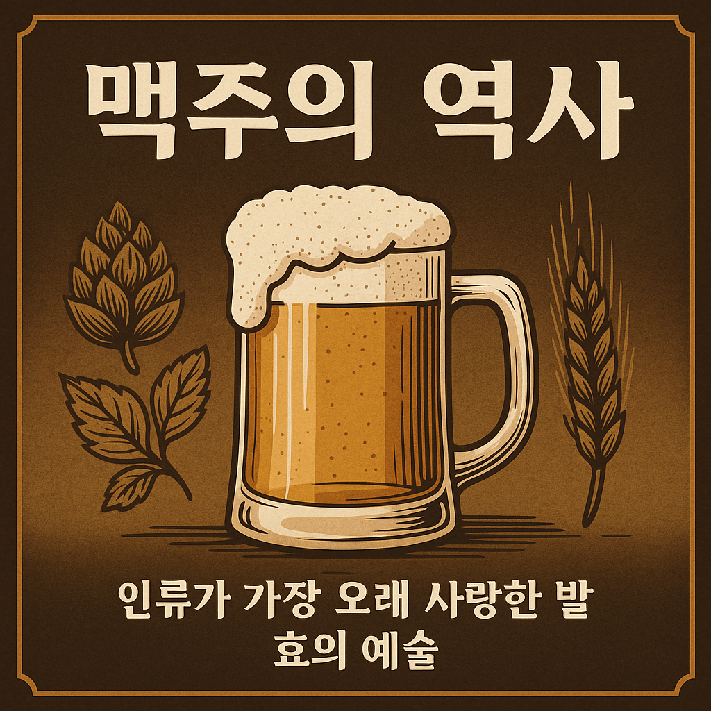 맥주의 역사 인류가 가장 오래 사랑한 발효의 예술