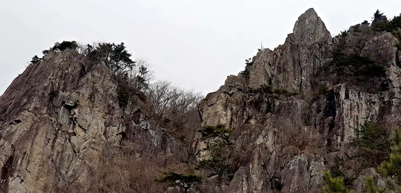 울산 영축산과 신불산 아리랑릿지