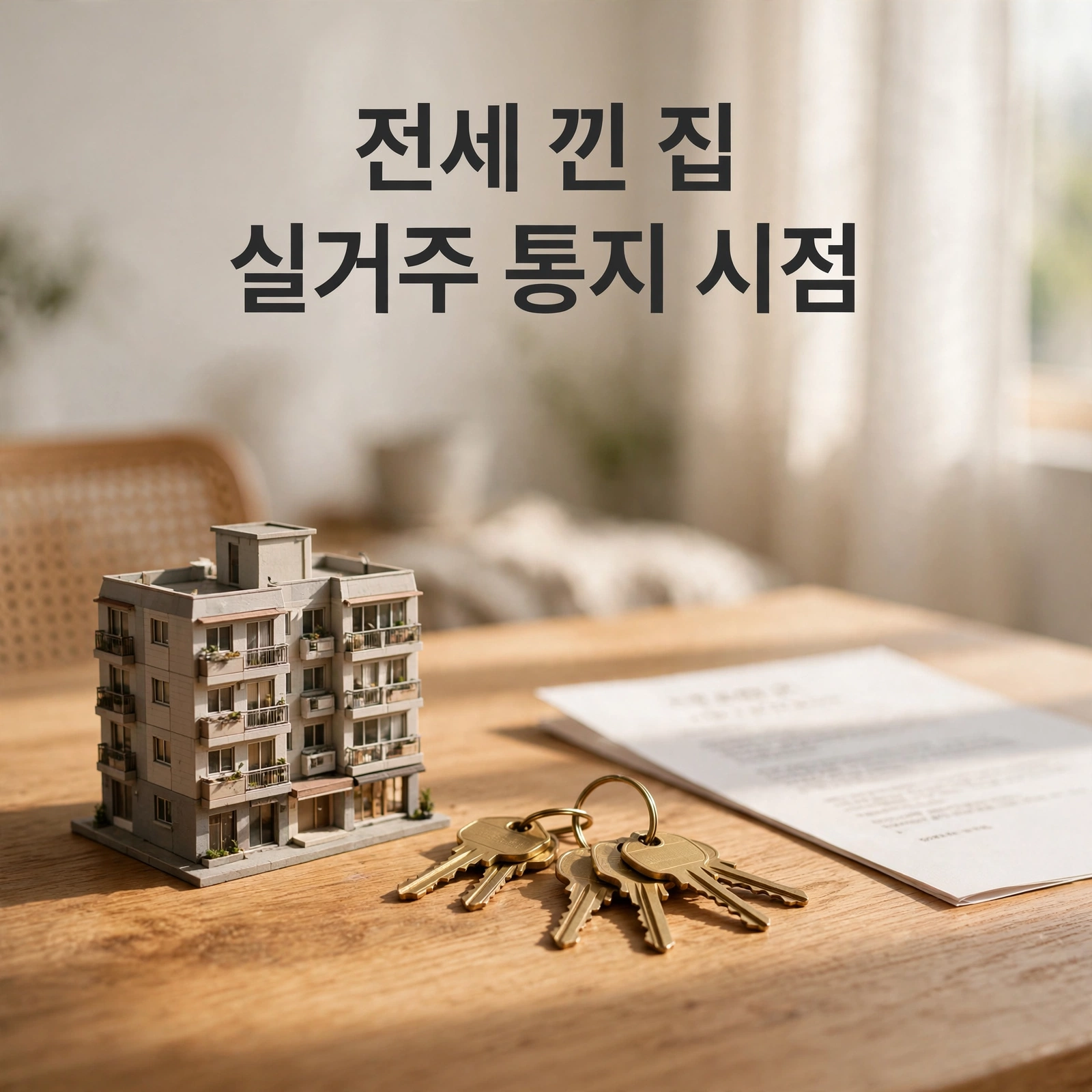 아파트와 임대차 계약서 대표 이미지
