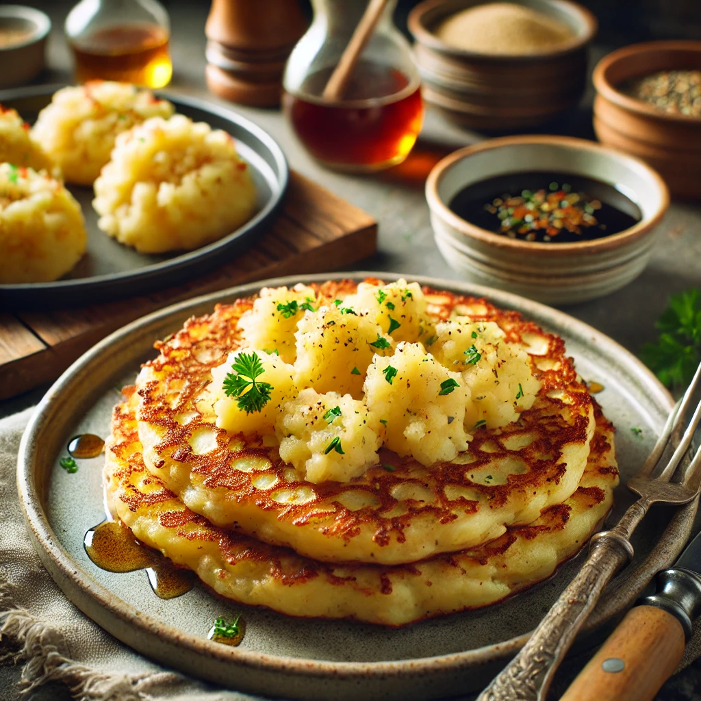감자 빵 부침개