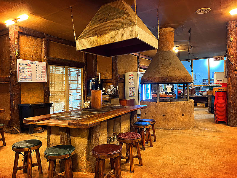 경기 광주 오리구이 돌판집 '수레실가든'