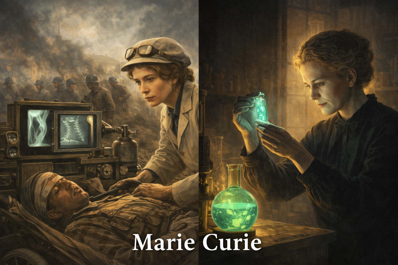Marie Curie's Science and War