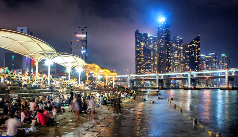 민락 수변공원 이미지 / 출처: VisitBusan 홈페이지