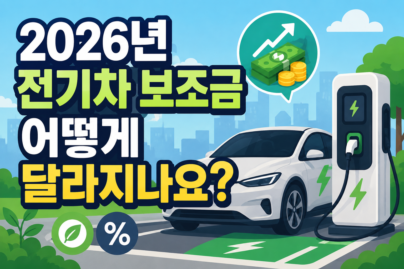전기차 보조금 지역별 차이 총정리-전국 비교로 보는 지원금 격차