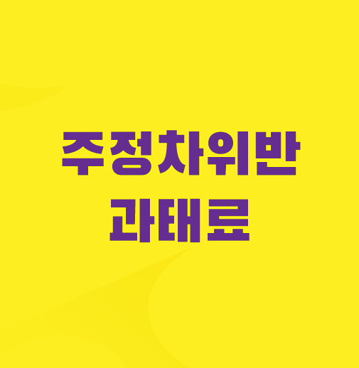 주차위반-과태료-조회-납부