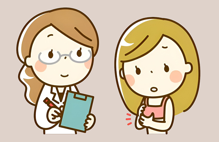 정기검진을-받는-여성