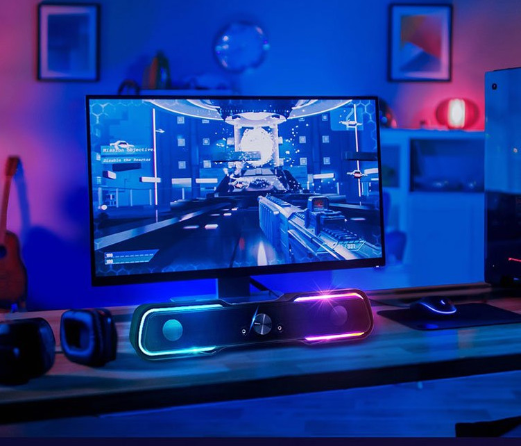 Royche RSB-G5000 RGB LED 스피커 사운드바