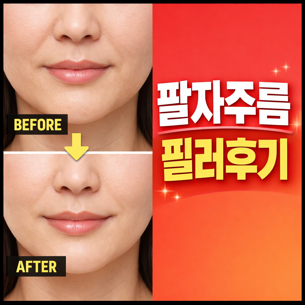 팔자주름 필러후기