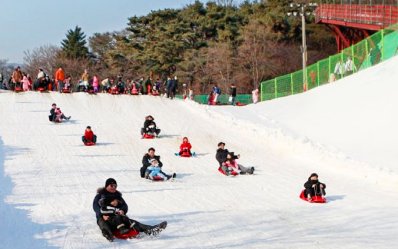 서울랜드 눈썰매장