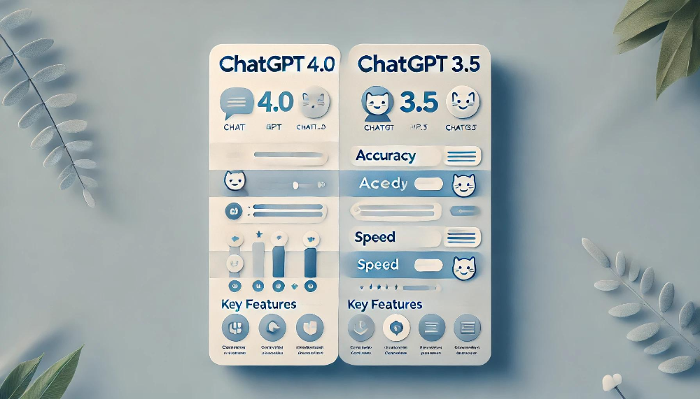 챗GPT 4.0과 3.5 비교