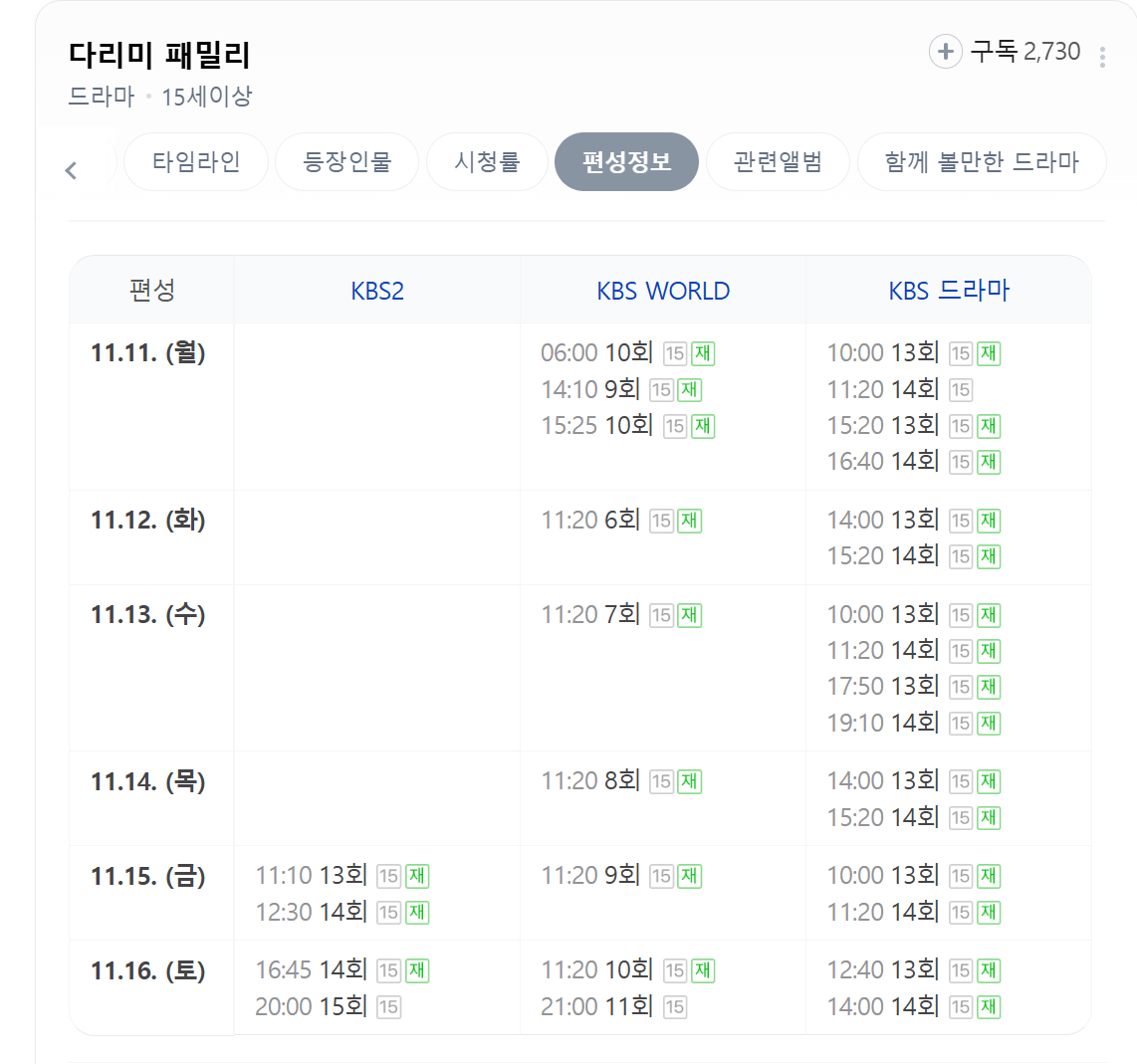 다리미 패밀리 14화 줄거리 및 재방송 다시보기