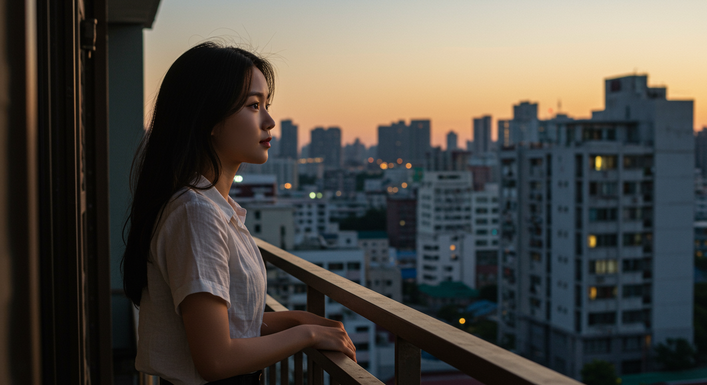 청년이 월세 지원금을 받기 위한 체크리스트를 살펴보고 있다.