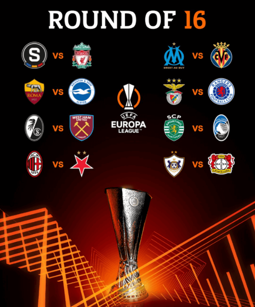 유로파리그 16강 대진 분석 & 전망